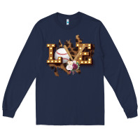 Navy Love Softball Long Sleeve Tee - Bettercallsaul