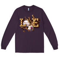 Plum Love Softball Long Sleeve Tee - Bettercallsaul