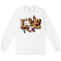 White Love Softball Long Sleeve Tee - Bettercallsaul
