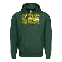 Sports Green Err body in the pub gettin shamrocked Zipper Hoodie - HowdyJamesFarm