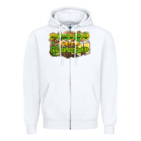 White Err body in the pub gettin shamrocked Zipper Hoodie - HowdyJamesFarm