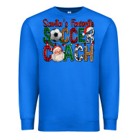 True Royal Santa's Favorite Soccer Coach For Christmas Premium Sweatshirt - FaDigitalArtStudio