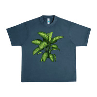 Midnight Navy Dumb Cane Urban Heavy Tee - LillyAllenDesigns