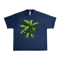 Navy Dumb Cane Urban Heavy Tee - LillyAllenDesigns