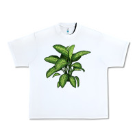 White Dumb Cane Urban Heavy Tee - LillyAllenDesigns