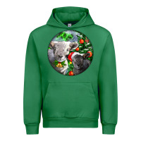 Emerald christmas southdown baby sheeps Urban Hoodie - LillyAllenDesigns