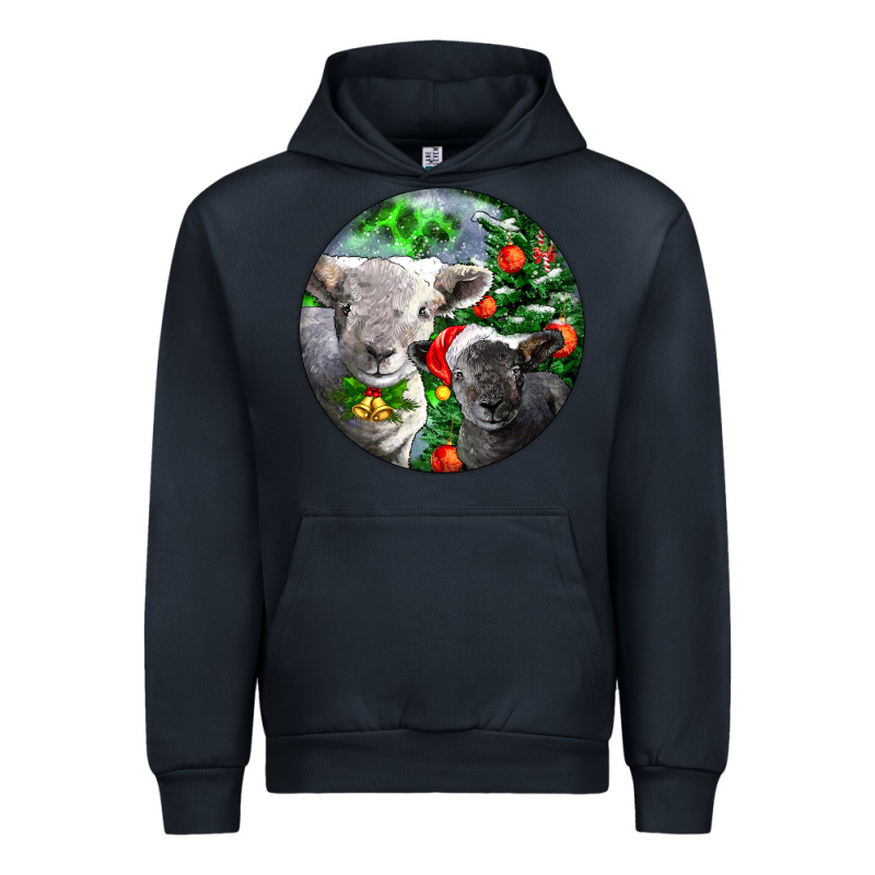 Christmas Southdown Baby Sheeps Urban Hoodie by LillyAllenDesigns | Teevron