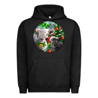 Pigment Black christmas southdown baby sheeps Urban Hoodie - LillyAllenDesigns