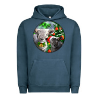 Pigment Midnight Navy christmas southdown baby sheeps Urban Hoodie - LillyAllenDesigns