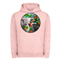 Pigment Salmon christmas southdown baby sheeps Urban Hoodie - LillyAllenDesigns