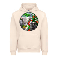 Sandshell christmas southdown baby sheeps Urban Hoodie - LillyAllenDesigns