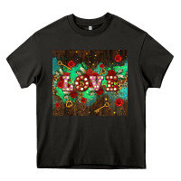 Asphalt love  and leopard with keys Heavy Core Tee - AdoDesignShop