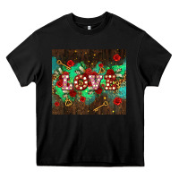 Black love  and leopard with keys Heavy Core Tee - AdoDesignShop