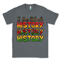 Charcoal Heather i am black history Classic Tee - LillyAllenDesigns