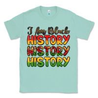 Seafoam i am black history Classic Tee - LillyAllenDesigns