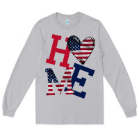 Moon Dust American Flag Home Long Sleeve Tee - Bettercallsaul