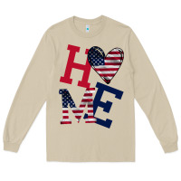 Mushroom American Flag Home Long Sleeve Tee - Bettercallsaul