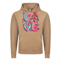 Vintage Coffee love with gnome Vintage Hoodie - LillyAllenDesigns
