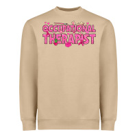 Mushroom breast cancer occupational therapist Heavyweight Sweatshirt - texasbilliewilder