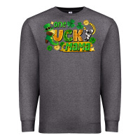 Charcoal Heather one lucky mama Premium Sweatshirt - FaDigitalArtStudio
