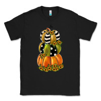 Black pumpkin polka dot, sunflower Classic Tee - JahusDesignShop