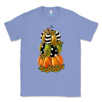 Colony Blue pumpkin polka dot, sunflower Classic Tee - JahusDesignShop