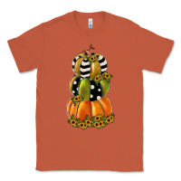 Copper pumpkin polka dot, sunflower Classic Tee - JahusDesignShop