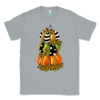 Heather Grey pumpkin polka dot, sunflower Classic Tee - JahusDesignShop