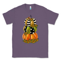 Lavender pumpkin polka dot, sunflower Classic Tee - JahusDesignShop