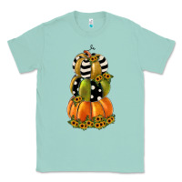 Seafoam pumpkin polka dot, sunflower Classic Tee - JahusDesignShop
