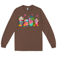 Chestnut summer coffee cups Long Sleeve Tee - Jasminsmagicworld