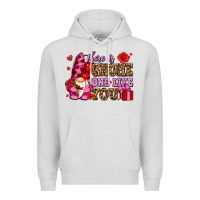 Dove Grey there is gnome one like you olivia Premium Hoodie - OliviaCreatesArt