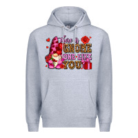 Heather Grey there is gnome one like you olivia Premium Hoodie - OliviaCreatesArt