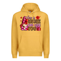Mustard there is gnome one like you olivia Premium Hoodie - OliviaCreatesArt