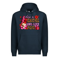 Navy there is gnome one like you olivia Premium Hoodie - OliviaCreatesArt