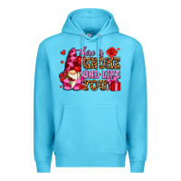 Ocean Blue there is gnome one like you olivia Premium Hoodie - OliviaCreatesArt