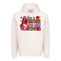 Pale Pink there is gnome one like you olivia Premium Hoodie - OliviaCreatesArt