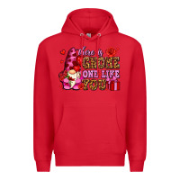 Red there is gnome one like you olivia Premium Hoodie - OliviaCreatesArt
