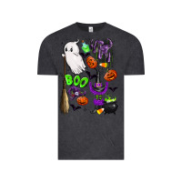 Vintage Black cute ghost Vintage Tee - LillyAllenDesigns