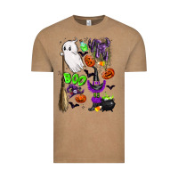 Vintage Coffee cute ghost Vintage Tee - LillyAllenDesigns