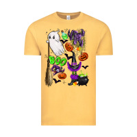 Vintage Mustard cute ghost Vintage Tee - LillyAllenDesigns