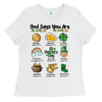 God Says You Are St Patrick's Day Ladies Tee | Teevron