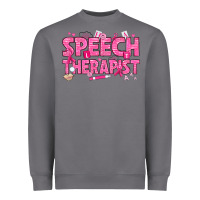 Breast Cancer Speech Therapist Heavyweight Sweatshirt | Teevron
