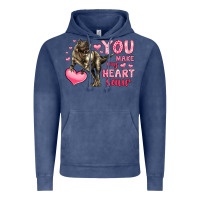 Vintage Denim you make my heart saur Vintage Hoodie - LillyAllenDesigns