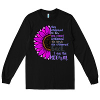 Black I Am The Storm sunflower Long Sleeve Tee - Bettercallsaul