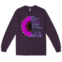 Plum I Am The Storm sunflower Long Sleeve Tee - Bettercallsaul