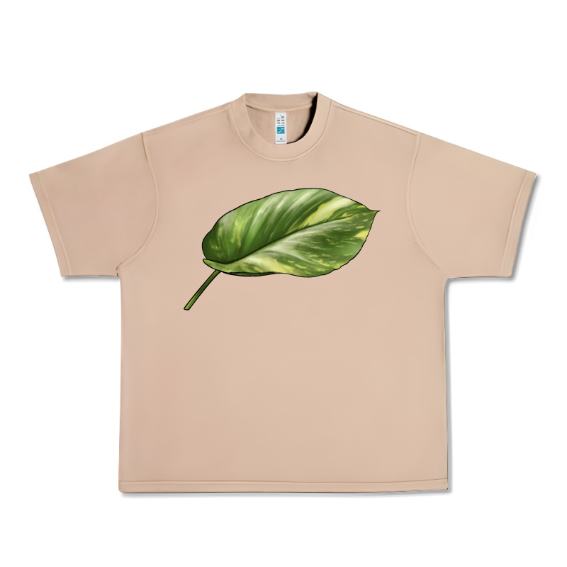 Golden Pothos Leaf Urban Heavy Tee by LillyAllenDesigns | Teevron