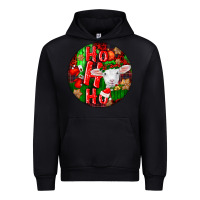 Black ho ho ho merino wool baby sheep Urban Hoodie - LillyAllenDesigns