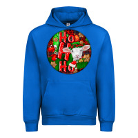 Cobalt ho ho ho merino wool baby sheep Urban Hoodie - LillyAllenDesigns