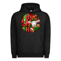 Pigment Black ho ho ho merino wool baby sheep Urban Hoodie - LillyAllenDesigns